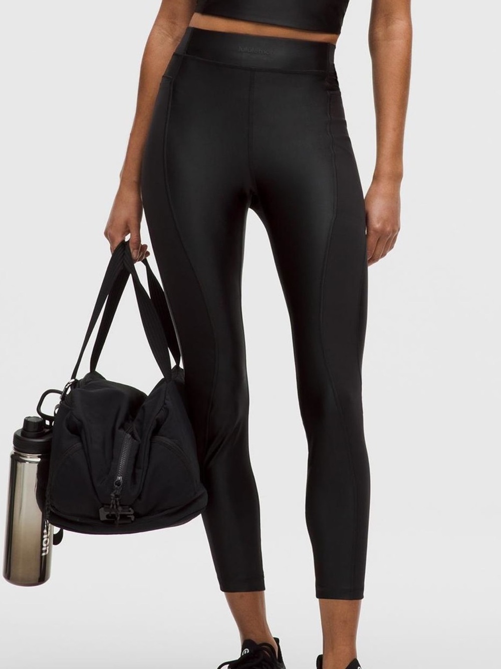 lululemon athletica Black High-Rise Workout Leggings